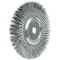 Weiler 12" Standard Twist Knot Wire Wheel .016" Steel Fill 1-1/4" Arbor Hole 8219 - alternate 2